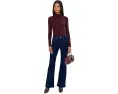 Джинсы Madewell Stretch Flare с клешем и потертостями Rinse Wash