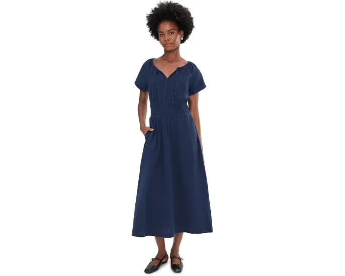 Coastal Boho Midi Dress
