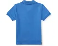 Детская поло Polo Ralph Lauren Kids из интерлока с вышитым пони