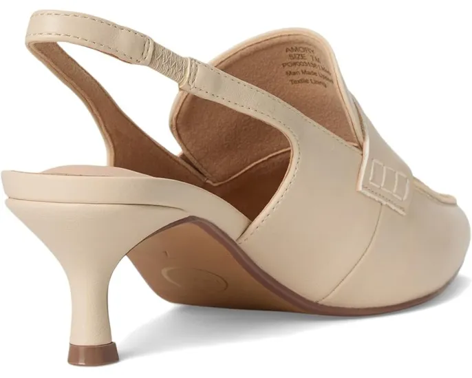 Туфли Journee Collection Amory на низком каблуке с квадратным носком и ремешком