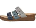 Сандалии Clarks Calenne Lily на трех ремешках с застежкой на липучке