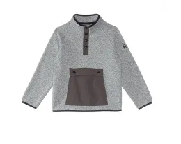 Детская толстовка L.L.Bean Bean Sweater Fleece Half-Snap с карманами