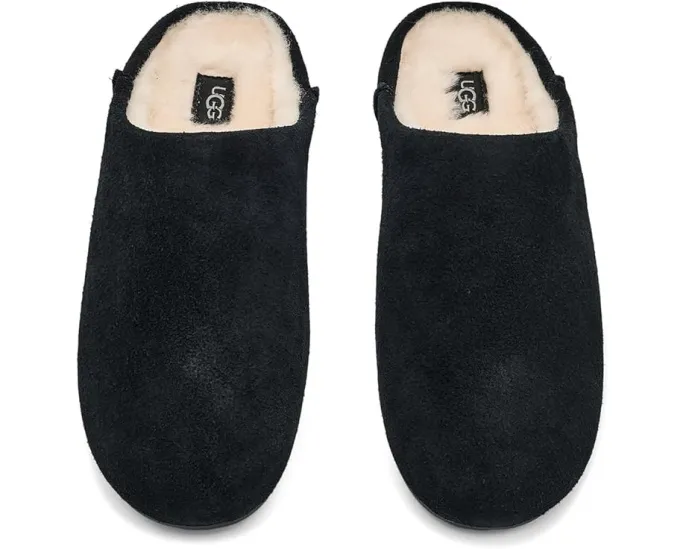 Тапочки UGG Elea Slip-On из замши с овчиной и водонепроницаемостью