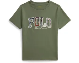 Хлопковая футболка Polo Ralph Lauren с логотипом Madras