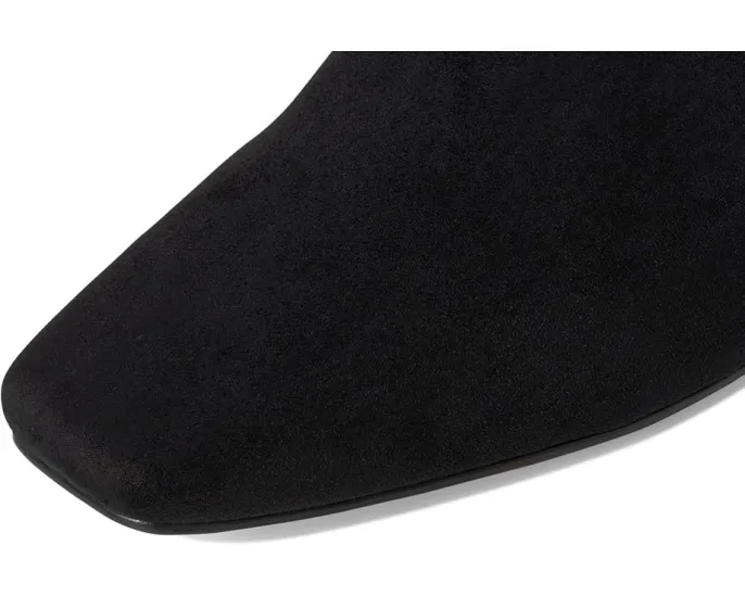 Ботильоны Vaneli Elisia из эластичного замша с квадратным носком