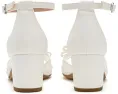 Steve Madden Adia детские сандалии для девочек с жемчужной отделкой и бантом
