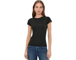 Футболка NIC+ZOE Perfect Knit Rib с двойным слоем и ребристой текстурой