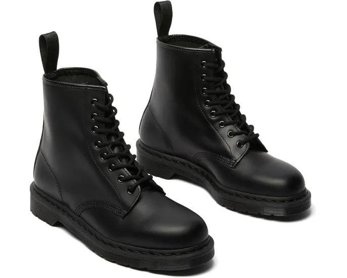 Ботинки Dr. Martens 1460 Mono с гладкой кожей и классической колодкой