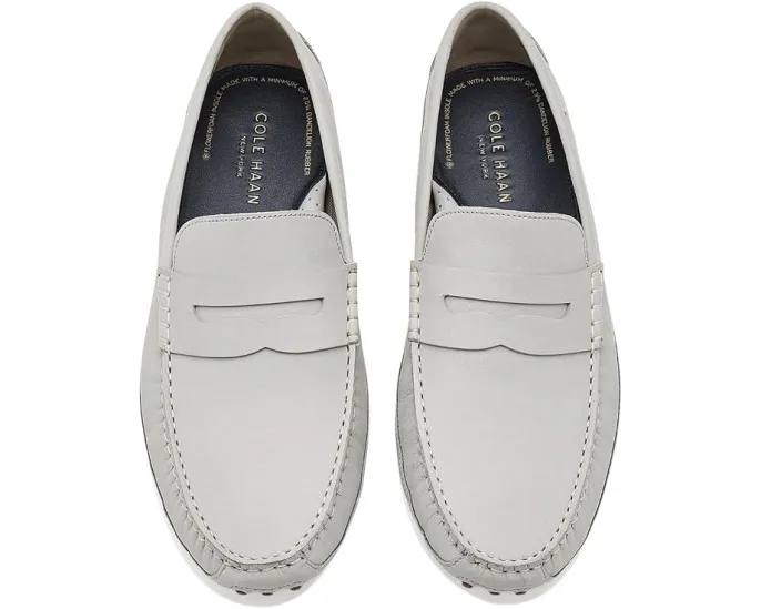 Замшевые лоферы Cole Haan Davies Grand Penny с круглым носком и резиновой подошвой