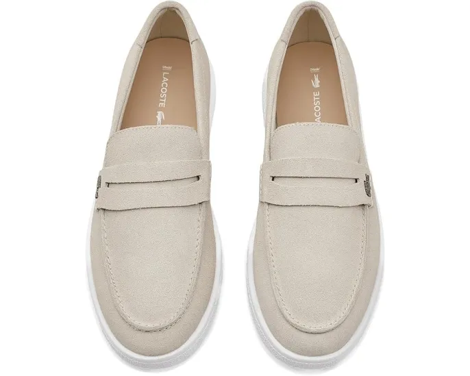 Кроссовки Lacoste Cochet из качественной кожи с круглым носком