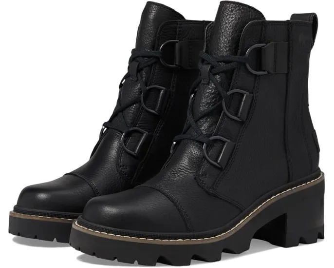Ботинки SOREL Joan Now Lace с утеплителем 100 г и шнуровкой