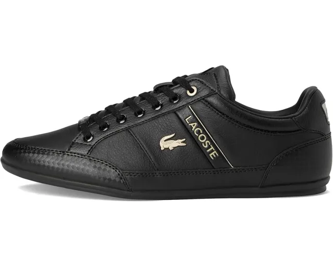 Кроссовки Lacoste Chaymon из кожи с крокодиловым логотипом
