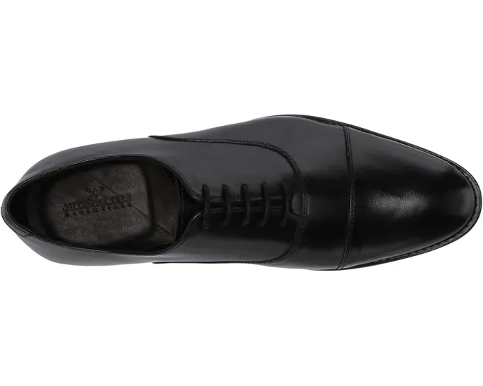 Оксфорды Clinton Cap Toe от Anthony Veer из цельной зернистой кожи