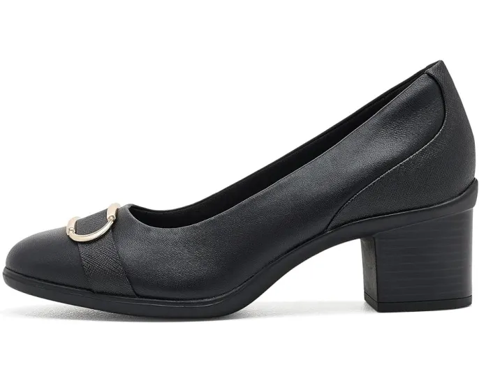Туфли Clarks Shaya Lux на устойчивом каблуке с отделкой под уздечку