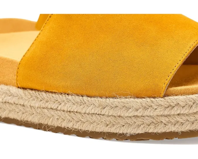 Сандалии VIONIC Yasmina с платформой и поддержкой свода стопы из замши