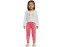 Комплект Printed LS Leggings с футболкой из хлопка Under Armour Kids