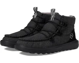 Ботинки Hey Dude Reyes Wool из водонепроницаемой кожи на шнуровке