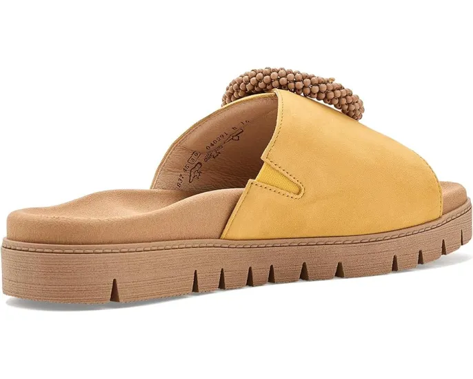Шлепанцы Gabor с O-образной пряжкой и резиновым верхом 83.745