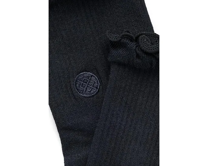 Stance носки Ruffle Icon Quarter с рюшами черные
