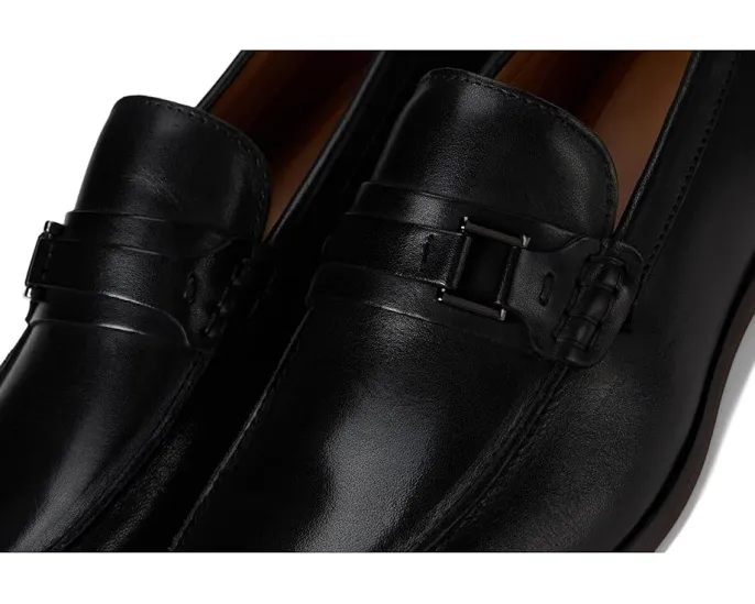 Лоферы Steve Madden Adair из щеточной телячьей кожи с устойчивым каблуком