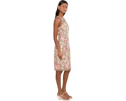 Платье Floral Short Dress от Adrianna Papell с цветочным принтом