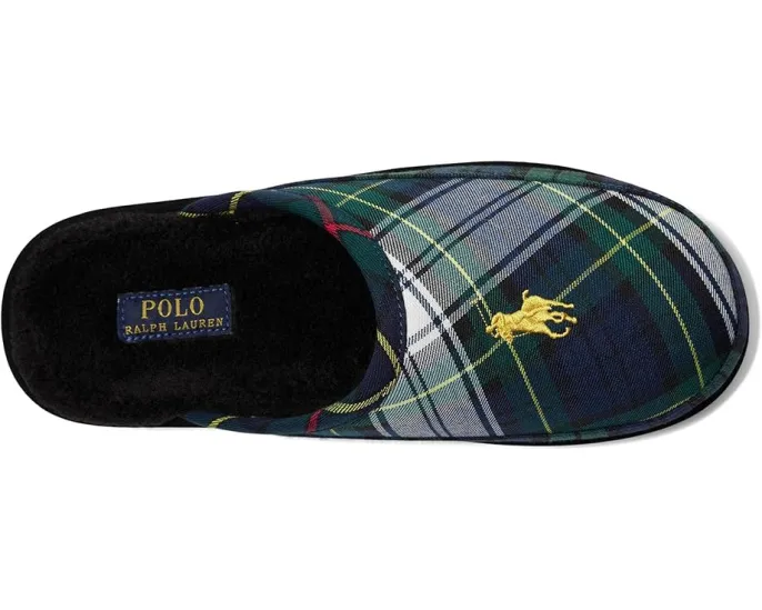 Туфли-шлепанцы Polo Ralph Lauren Reade Scuff с вышитым пони и подкладкой из искусственного меха