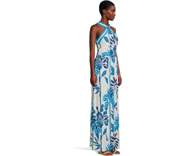 Макси-платье Devena от Lilly Pulitzer с запахом на шее