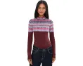 Боди Winter Warmer с принтом в стиле Fair Isle от Free People