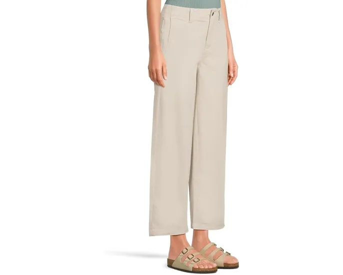 Широкие брюки Columbia Roc Wide Leg из хлопка с эластаном и застежкой на молнию