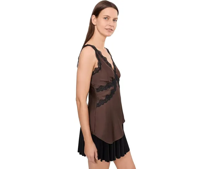 AllSaints топ Silka Lace Cami с кружевной отделкой