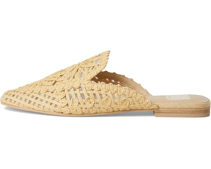 Мюли Diya из конопляного материала с круглым носком и резиновой подошвой Dolce Vita