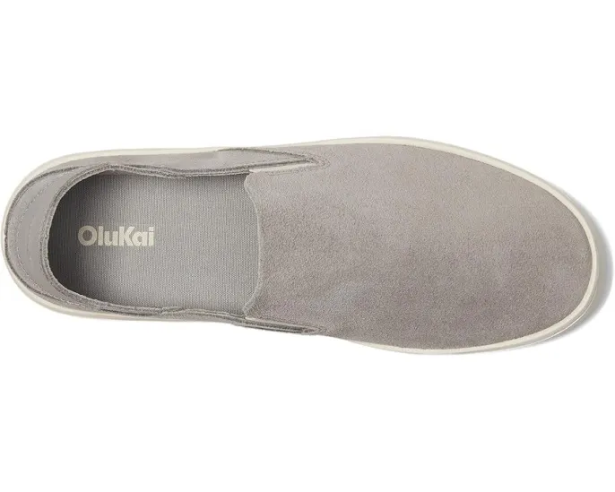 Сланцы OluKai Pehuea Luxe из замши с откидной пяткой