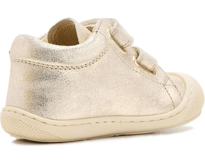 Naturino Xyndra Vl детские туфли с кожаным верхом и металлическим цветком