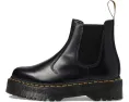 Челси-ботфорты Dr. Martens 2976 Quad Smooth Leather Platform на высокой подошве