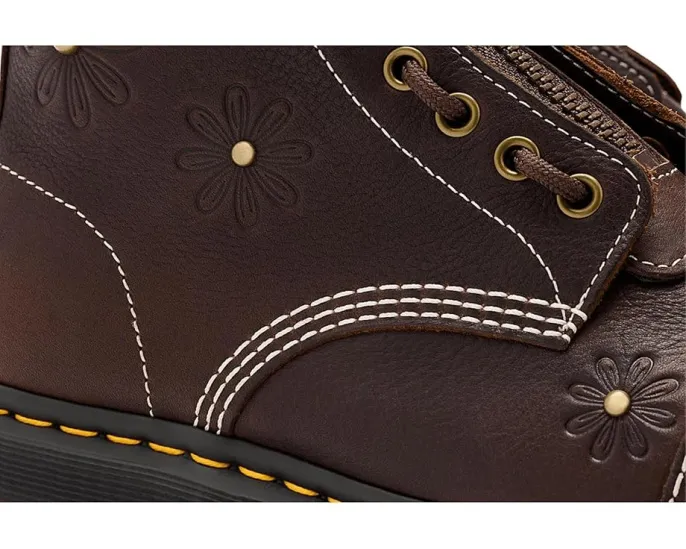 Ботинки Dr. Martens Sinclair Flower на платформе с цветочным принтом и квадратным каблуком