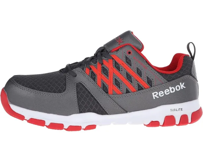 Reebok Work Sublite Work с противоскользящей подошвой и стальным носком