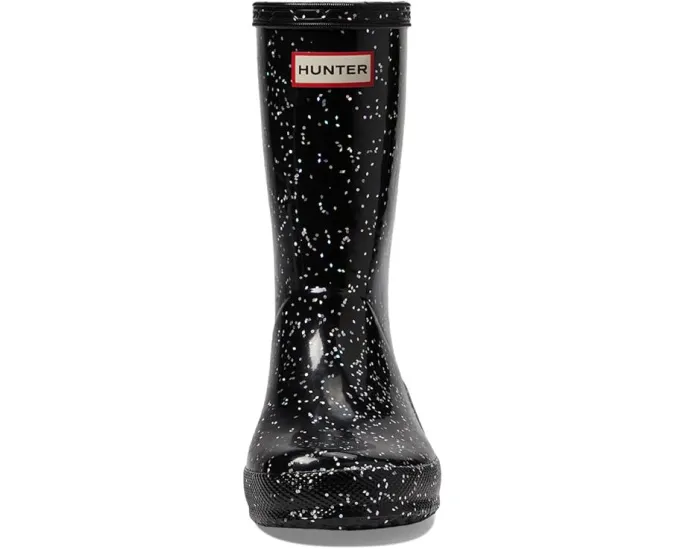 Детские резиновые сапоги Hunter Kids Original First Classic Giant Glitter с блестками