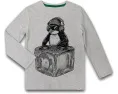 Футболка Appaman Kids Penguin DJ с длинным рукавом