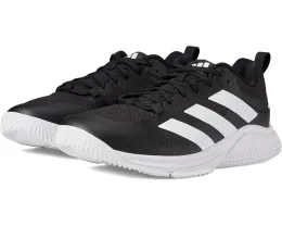Кроссовки Adidas Court Team Bounce 2.0 с текстильным верхом и фирменными полосками