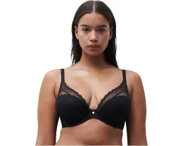 Бюстгальтер Chantelle Norah Chic Plunge T-Shirt Bra с кружевом и поддержкой