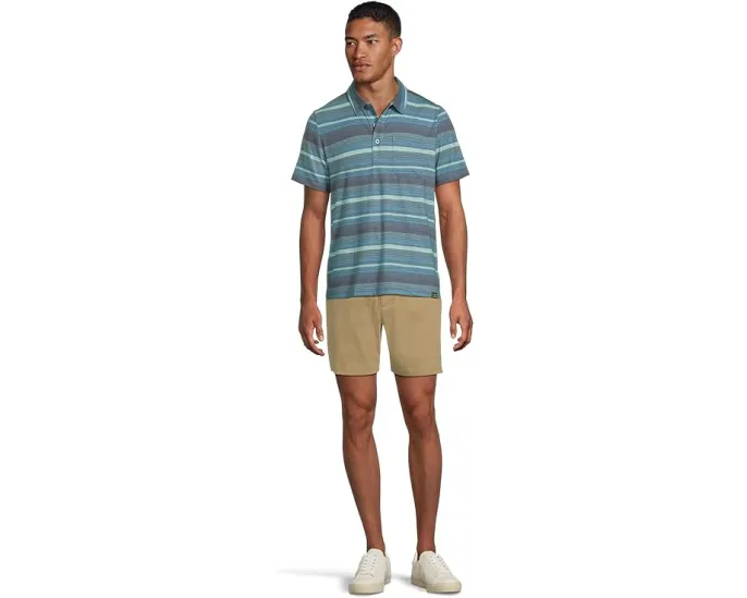 Поло в полоску с защитой от солнца UPF 50+ L.L.Bean Everyday SunSmart Polo 2.0