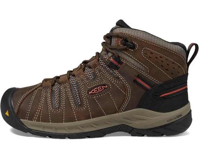 Рабочие ботинки KEEN Utility Flint II Mid с мягким мысом