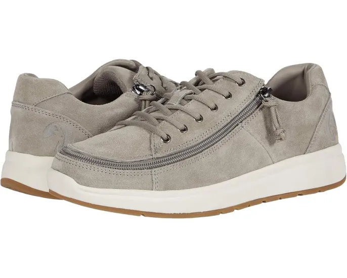 Кроссовки BILLY Footwear Comfort Suede Lo на молнии с верхом из легкой замши