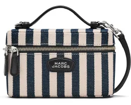 Сумка для косметики Marc Jacobs из полосатого холста The Stripe Canvas Everyday Vanity