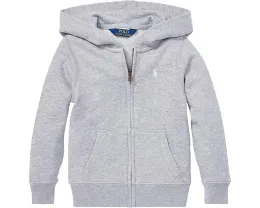 Детское худи Polo Ralph Lauren Kids из мягкого флиса с капюшоном