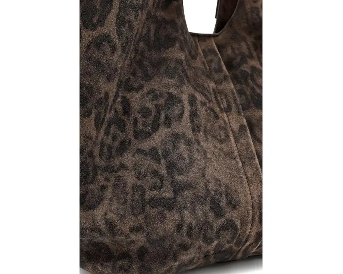 Сумка Ara Leppo East/West Tote AllSaints с леопардовым принтом