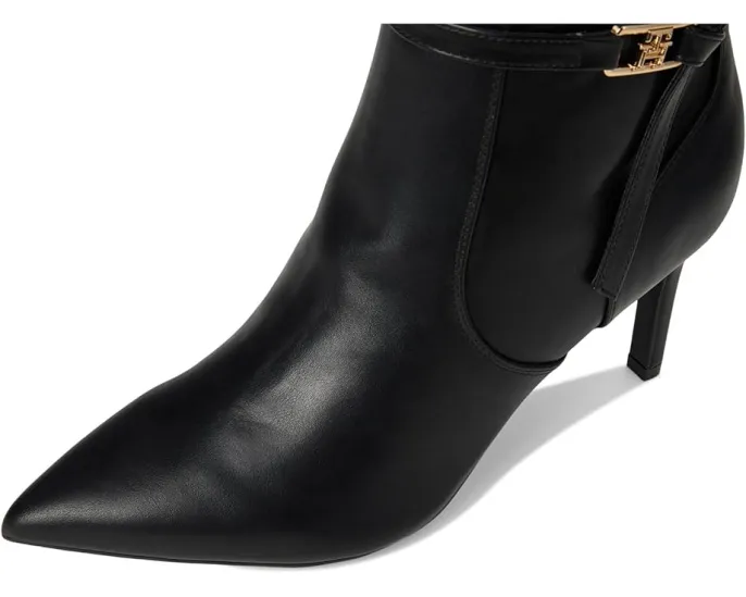 Ботинки Tommy Hilfiger Jullie до колена с пряжкой и каблуком шпилькой