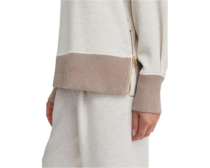 Свитшот Loxley реглан в стиле бойфренд с боковой молнией Varley