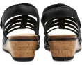 Сандалии Kacha Step Clarks на низком клине с мягкой кожей и стелькой из пенополиуретана