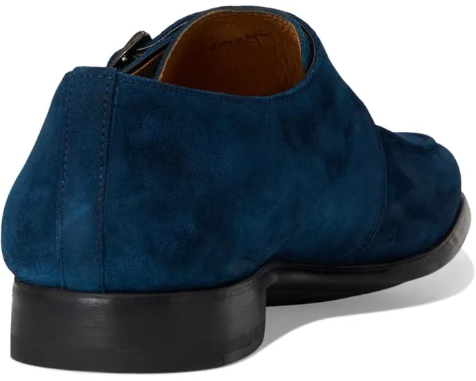 Туфли Magnanni 23772-00 с пряжкой монак из премиальной кожи и резиновой подошвой